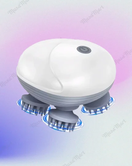 Electric Scalp Head Massager Vibrating Back Shoulder Neck Leg Arm Deep Tissue Massage Device